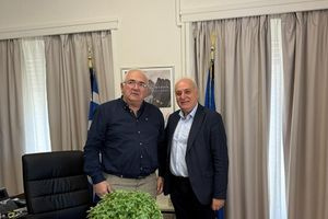 Στο Υπουργείο Εσωτερικών ο Παύλος Μπαριτάκης – Συνάντηση με το Γενικό Γραμματέα για έργα και παρεμβάσεις του Δήμου Βιάννου