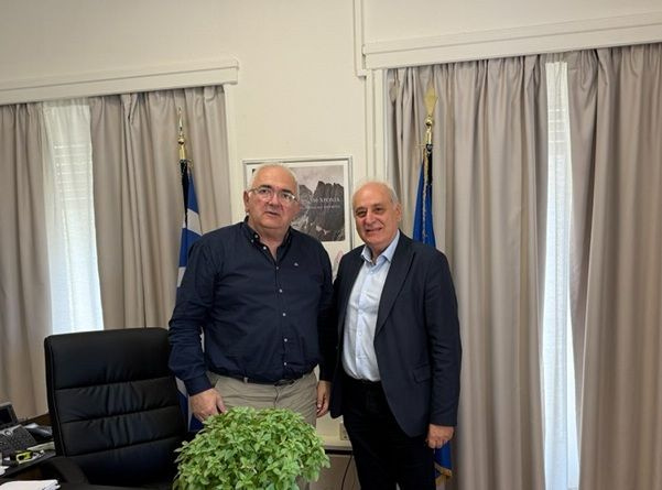 Στο Υπουργείο Εσωτερικών ο Παύλος Μπαριτάκης – Συνάντηση με το Γενικό Γραμματέα για έργα και παρεμβάσεις του Δήμου Βιάννου