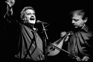 Ο Βασίλης Σταυρακάκης και ο Μιχάλης Καλλέργης στον Πατσίδερο