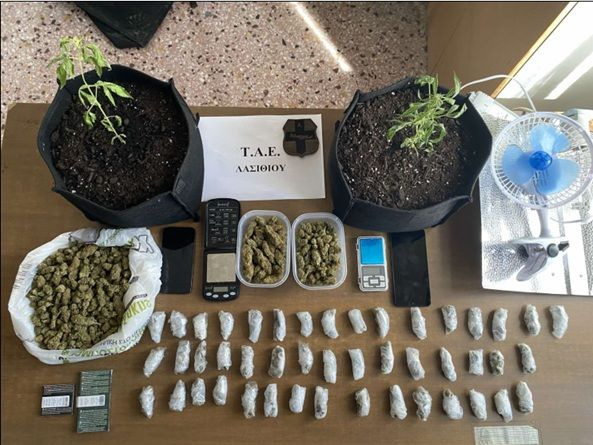 Υδροπονική κάνναβη «made in Ierapetra»: Χειροπέδες σε δύο νεαρούς