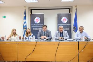 Στο Επιμελητήριο Ηρακλείου ο Πρόεδρος της Κεντρικής Ένωσης Επιμελητηρίων Ελλάδος