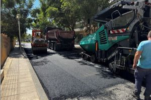 Στην οδό Πινδάρου συνεχίζεται το πρόγραμμα ασφαλτοστρώσεων στο Δήμο Ηρακλείου