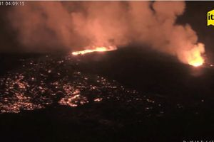 Eντυπωσιακές εικόνες από το ηφαίστειο Κιλαουέα στη Χαβάη που εξερράγη ξανά