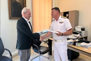 Συνάντηση του Δημάρχου Ηρακλείου με τον Περιφερειακό Διοικητή του Λιμενικού Σώματος Κρήτης
