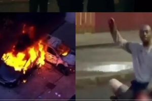 Βίαια επεισόδια στη διάρκεια διαδήλωσης κατά των μεταναστών στο Μπέλφαστ, μετά την επίθεση ενός Σουδανού εναντίον άνδρα