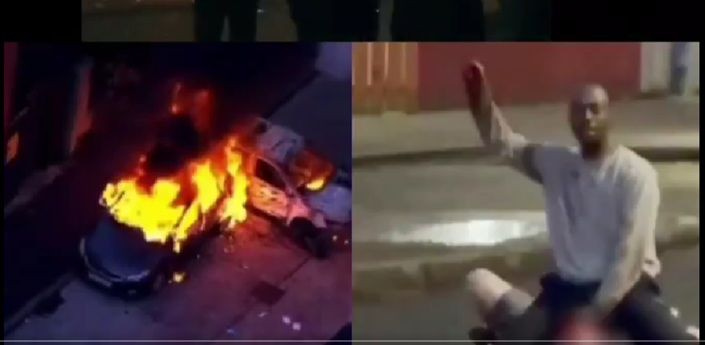 Βίαια επεισόδια στη διάρκεια διαδήλωσης κατά των μεταναστών στο Μπέλφαστ, μετά την επίθεση ενός Σουδανού εναντίον άνδρα