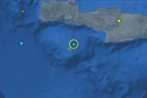 Απανωτοί σεισμοί στην Κρήτη -Δόνηση 5,4 Ρίχτερ αναστάτωσε το νησί