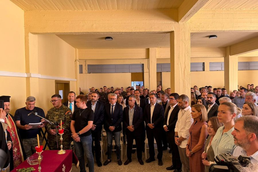 Σημαντική δωρεά του Ομίλου Καράτζη στο Στρατόπεδο «Δασκαλογιάννη»