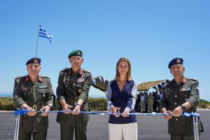 Εγκαίνια του ανακατασκευασμένου Επιτηρητικού Φυλακίου «ΑΚΡΩΤΗΡΙ» στη Λέσβο με δωρεά του Κοινωφελούς Ιδρύματος Αθανάσιος Κ. Λασκαρίδης