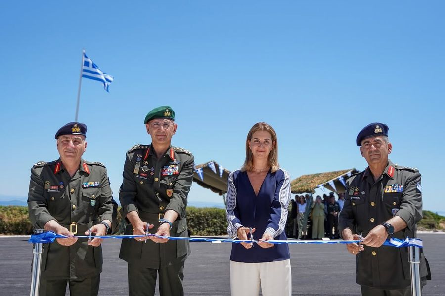 Εγκαίνια του ανακατασκευασμένου Επιτηρητικού Φυλακίου «ΑΚΡΩΤΗΡΙ» στη Λέσβο με δωρεά του Κοινωφελούς Ιδρύματος Αθανάσιος Κ. Λασκαρίδης