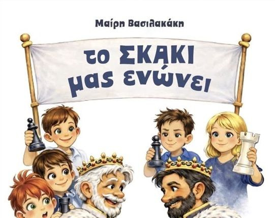 Παρουσιάστηκε στο Ηράκλειο το θεατρικό παραμύθι της Μαίρης Βασιλακάκη «Το ΣΚΑΚΙ μας ενώνει!»