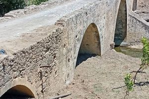 Ολοκληρώθηκαν σχεδόν στο σύνολο τους οι εργασίες αποτύπωσης του ιστορικού πέτρινου γεφυριού “Παλιοκαμάρα” στο Δεμάτι