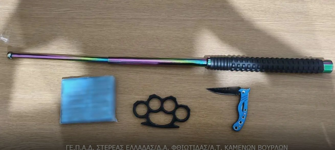 Συνελήφθη ανήλικος για παράβαση της νομοθεσίας περί φωτοβολίδων και πυροτεχνημάτων καθώς και περί όπλων