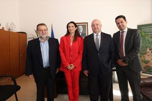 Tον Πρόεδρο του Διοικητικού Συμβουλίου της Eurobank υποδέχτηκε στο Καστέλλι ο Δήμαρχος Μινώα Πεδιάδας Βασίλης Κεγκέρογλου