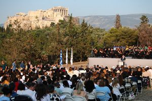Στο Λόφο της Πνύκας η Τελετή Έναρξης της 66ης Διεθνούς Συνόδου της ΔΟΑ για Νέους Ολυμπιακούς Πρεσβευτές