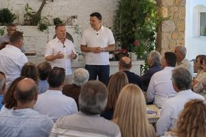 Επίσκεψη Β. Κικίλια στους Λειψούς – «Ήταν μια πολύ σημαντική ημέρα για το νησί» δήλωσε ο Φ. Μάγγος