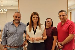 Συνάντηση των Αποφοίτων ΤΕΙ και του ΣΥΜΗΤΕΔΥ Αν. Κρήτης με την Υπουργό Παιδείας Σοφία Ζαχαράκη στο Ηράκλειο