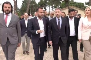 Στο Μητροπολιτικό Πάρκο Παύλου Μελά ο Νίκος Ανδρουλάκης