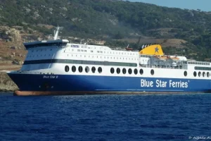Στο Λαύριο το Blue Star 2 μετά από απειλή για εκρηκτικό μηχανισμό