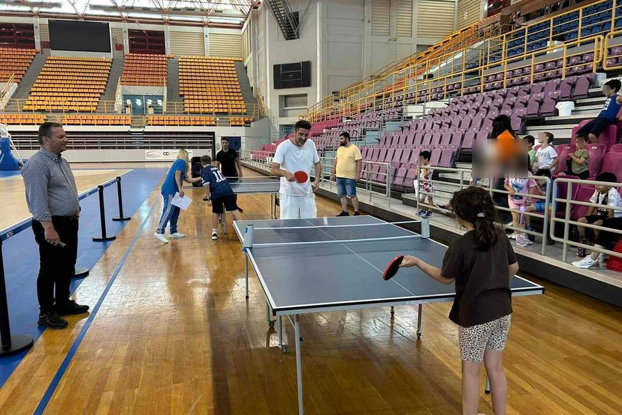 Άνοιξε η αυλαία στο Indoor Summer Camp του Δήμου Ηρακλείου στο Κλειστό Γυμναστήριο Νέας Αλικαρνασσού