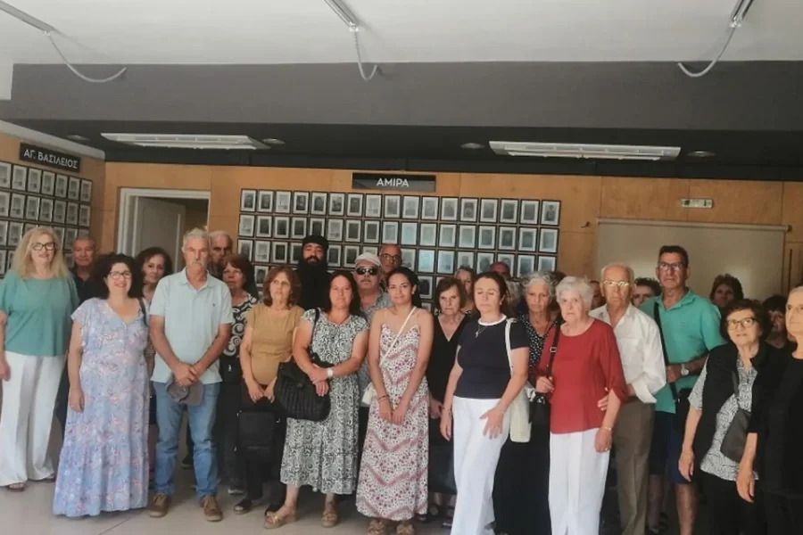 Η Ενορία Γουβών Πεδιάδος επισκέφθηκε τα μνημεία του Δήμου Βιάννου