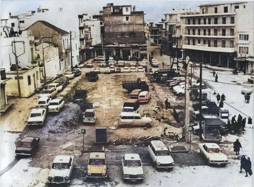Πλατεία Κορνάρου έτος 1970!