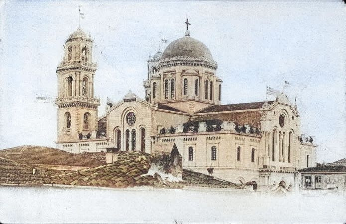 Ο Αγιος Μηνάς αρχές του 20ού αιώνα