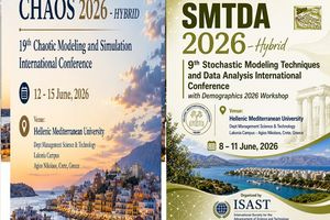 Tα Διεθνή Επιστημονικά Συνέδρια SMTDA και CHAOS 2026 στο Τμήμα ΔΕΤ του ΕΛΜΕΠΑ στον Άγιο Νικόλαο