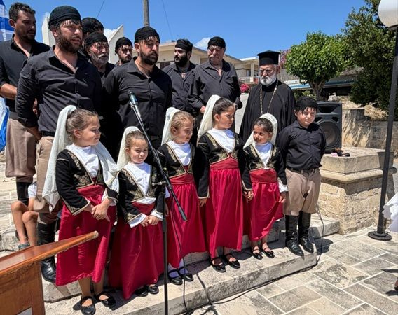 Με επιτυχία πραγματοποιήθηκαν οι εκδηλώσεις τιμής και μνήμης σε Δρομόνερο, Συρίλι και Χρυσαυγή Βουκολιών, από τον Δήμο Πλατανιά