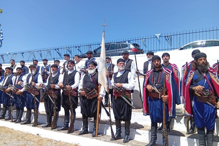 Στα Σφακιά τίμησαν την Επανάσταση του 1821 στην Κρήτη – Συγκίνηση στην Παναγία Θυμιανή