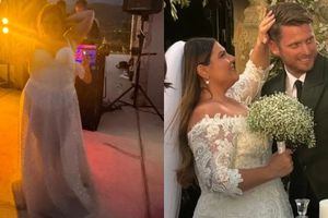 Στο στόχαστρο η pre – wedding εμφάνιση της Δανάης Μπάρκα… αλλά μετά τον γάμο από άλλη παρουσιάστρια!