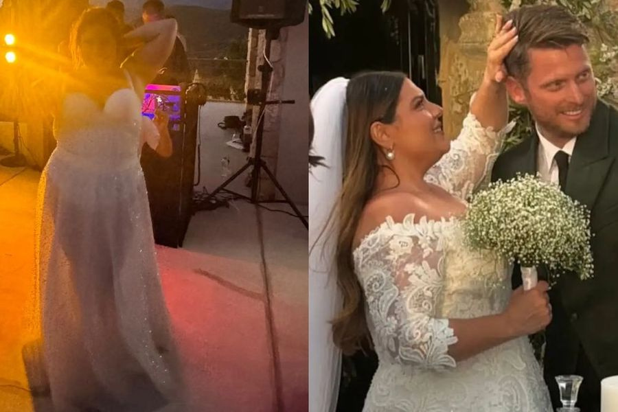 Στο στόχαστρο η pre – wedding εμφάνιση της Δανάης Μπάρκα… αλλά μετά τον γάμο από άλλη παρουσιάστρια!