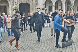 Η καρδιά της Κρήτης χτύπησε στο κέντρο των Βρυξελλών (βίντεο)