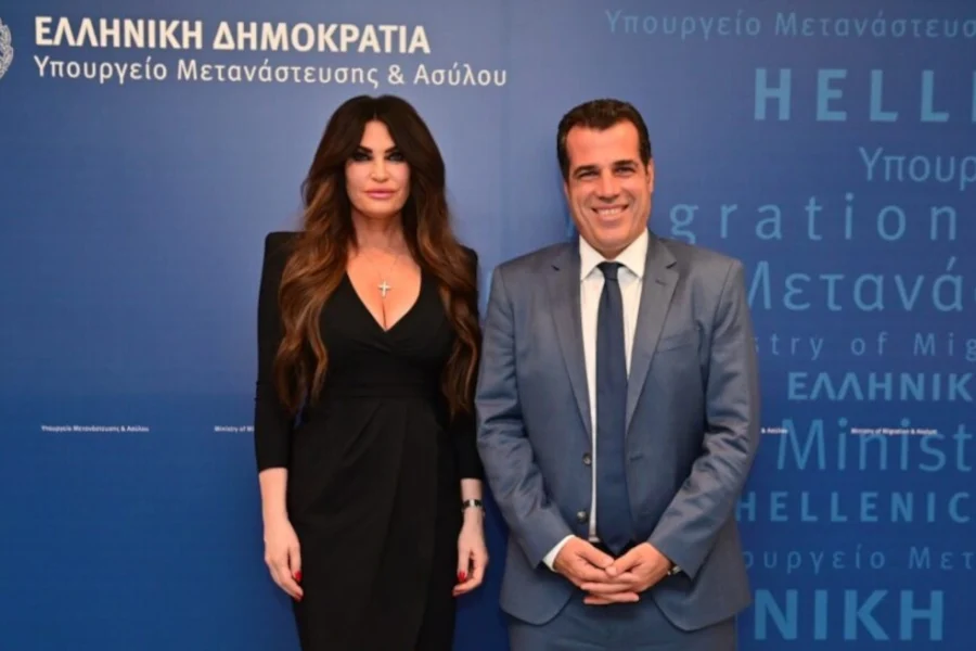 Η παράνομη μετανάστευση και η προστασία των συνόρων στο επίκεντρο της συνάντησης Πλεύρη – Γκιλφόιλ