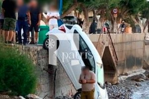 Ηράκλειο: Ξέχασε να βάλει χειρόφρενο και βρήκε το αυτοκίνητο του στη θάλασσα