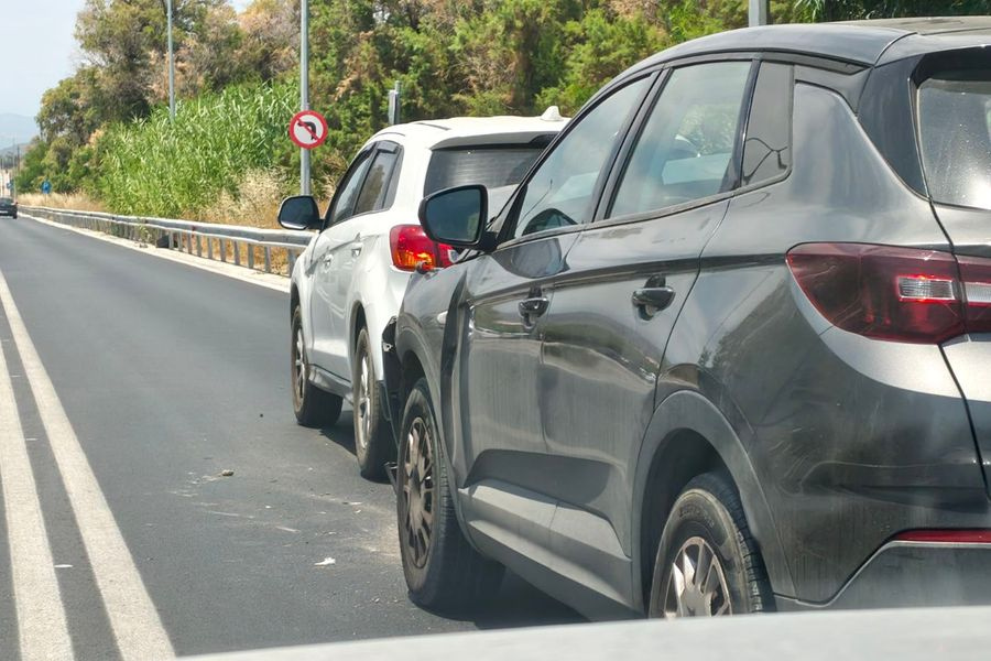 Κυκλοφοριακό “έμφραγμα” στον ΒΟΑΚ εξαιτίας τροχαίου
