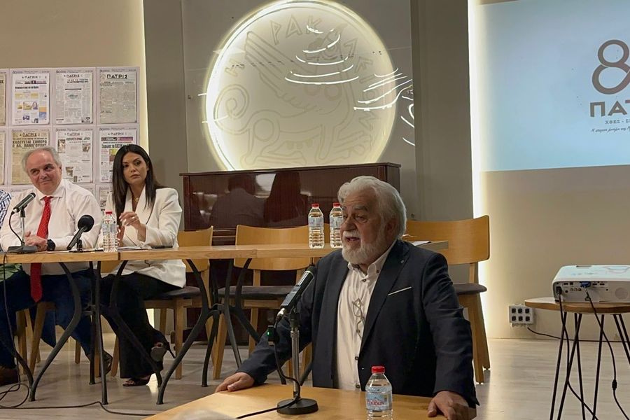 (ΦΩΤΟ & ΒΙΝΤΕΟ) 80 χρόνια «ΠΑΤΡΙΣ»: Εκδήλωση απόδοσης τιμής στους συνεργάτες