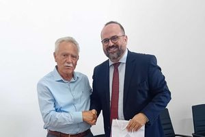 Συνάντηση εργασίας του Γενικού Γραμματέα Ναυτιλίας και Λιμένων κ. Εμμανουήλ Κουτουλάκη στο Λιμενικό Ταμείο Ηρακλείου