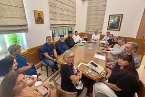 Συνάντηση στη Περιφέρεια για την αποκατάσταση του Ιερού Ναού Αγίου Αντωνίου στο Καστέλλι