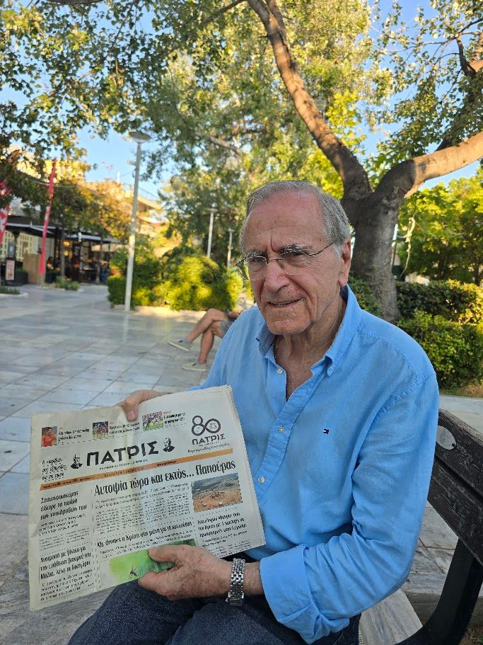 Πάνος Σόμπολος: “Γεννιέται ένα παιδί και του παίρνουν ως δώρο… όπλο, δε σταματάει έτσι η βεντέτα στην Κρήτη” – Ο “πατριάρχης” του αστυνομικού ρεπορτάζ στο patris.gr