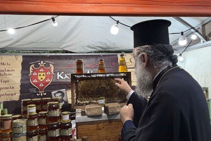 Ο Μητροπολίτης Ρεθύμνης στη 12η Γιορτή Κρητικής Διατροφής στο Ρέθυμνο