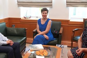 Επίσκεψη της Προέδρου Λυκείου Ελληνίδων στον Περιφερειάρχη