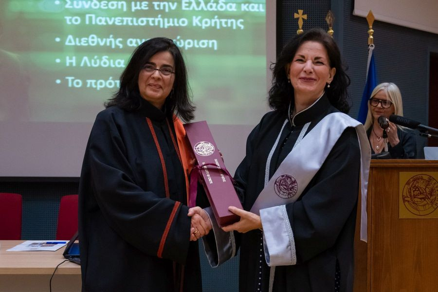 Αναγόρευση της Καθηγήτριας Λύδιας Καβράκη σε Επίτιμη Διδάκτορα του Τμήματος Επιστήμης Υπολογιστών του Πανεπιστημίου Κρήτης