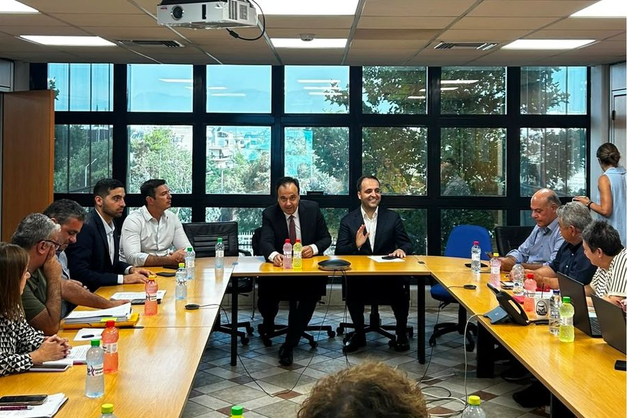 Ο Κωνσταντίνος Κεφαλογιάννης στην κρίσιμη συνάντηση με Παπαστεργίου και τους φορείς της Κρήτης για το Κτηματολόγιο