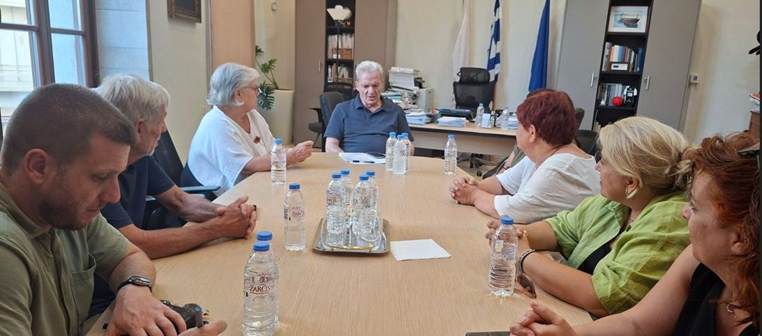 Συνεχίζονται οι συναντήσεις του Δημάρχου Ηρακλείου με εκπροσώπους συλλόγων της πόλης