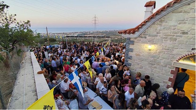 Με ιδιαίτερη λαμπρότητα ο εορτασμός του Αγίου Παϊσίου του Αγιορείτου στις Γούρνες Πεδιάδος