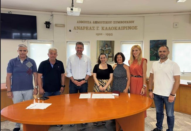Ορκωμοσία νέας υπαλλήλου στο Δήμο Μαλεβιζίου