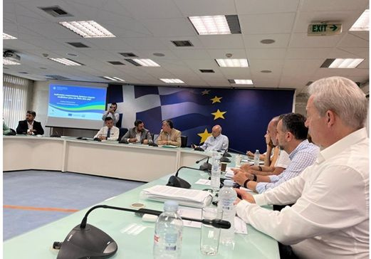 Τα μεγάλα έργα του ΕΣΔΑΚ σε Ηράκλειο, Σητεία, Χερσόνησο και Αμάρι, στο επίκεντρο συνάντησης εργασίας στην Αθήνα