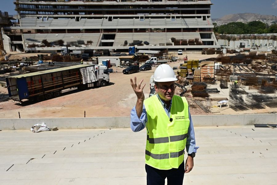 Ο Χατζηδάκης επιθεώρησε τα έργα στον Βοτανικό: Το γήπεδο του Παναθηναϊκού θα έχει ολοκληρωθεί το ’27
