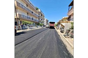 Στη Λεωφόρο Ικάρου συνεχίζεται το πρόγραμμα ασφαλτοστρώσεων από τον Δήμο Ηρακλείου